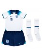 England Raheem Sterling #10 Heimtrikotsatz für Kinder WM 2022 Kurzarm (+ Kurze Hosen)